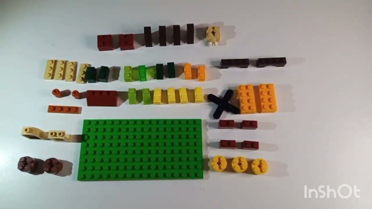 Ensinando a montar lego classic 10696 montando a fazenda