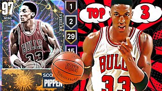 GALAXY OPAL SCOTTIE PIPPEN GAMEPLAY! A TOP THREE CARD IN ALL OF NBA 2K23 MyTEAM!