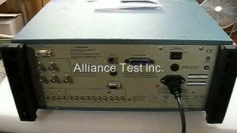 AWG520, Tektronix Arbirtary Waveform Generator from Alliance Test!