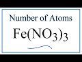 Iron(III) Nitrate Concepts and Calculations