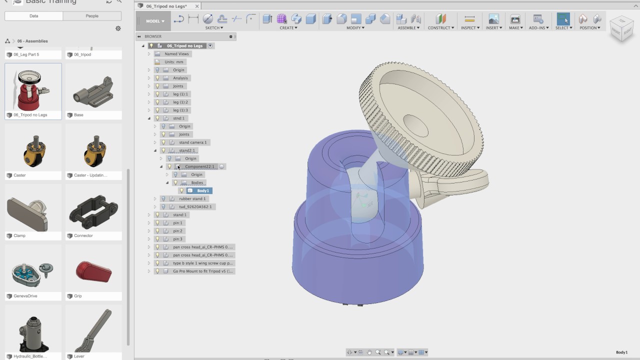 Ground Component Fusion 360