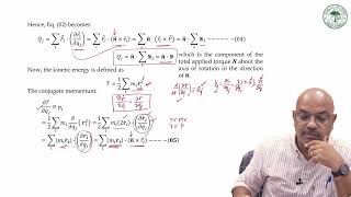 Lecture 29 - Conservation of Angular Momentum and Energy in Lagrangian Formalism