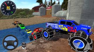 Jeep Cars Mega Stunts Ramp Simulator #2 - Offroad Monster Truck Driving 3D - Android Gameplay IOS screenshot 3