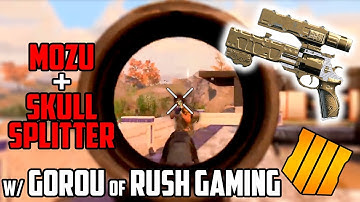 [COD BO4] Skull Splitter Operator Mod Mozu ONE SHOT Kills! w/ Japan CWL Competitor Rush Gaming