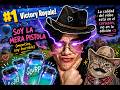 GANAMOS EN MI PRIMER VIDEO DE FORTNITE 🔥 (esto no debería pasar…)