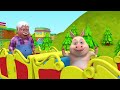 Chuk chuk karti aati hai👻#kidsvideo #kidssongs 