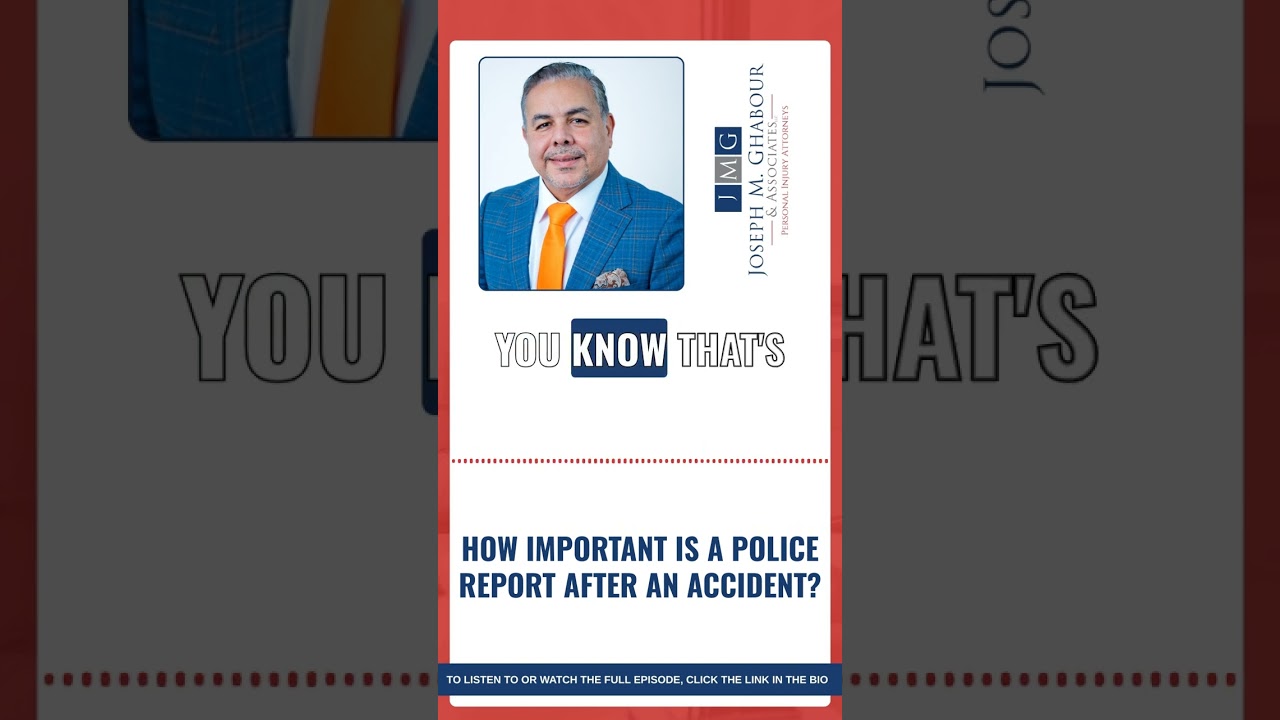 How Important Is A Police Report After An Accident?