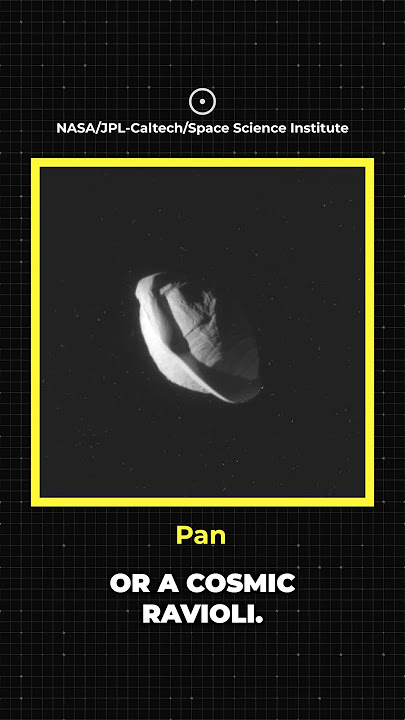 Why Saturn's Moons Have Weird Shapes. #Cosmoknowledge #Space #Science #Astronomy #Universe