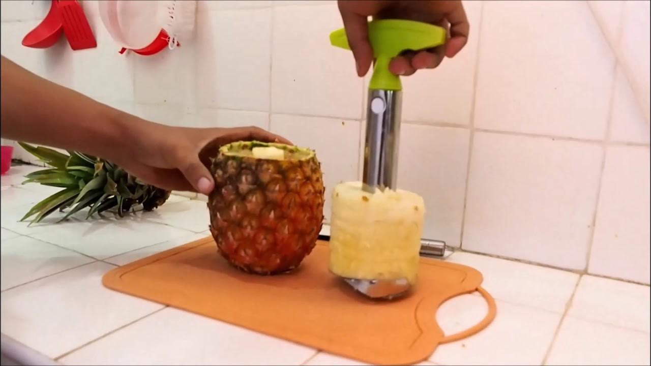 Zulay Kitchen Vide-ananas et trancheuse d'ananas – Coupe-ananas en