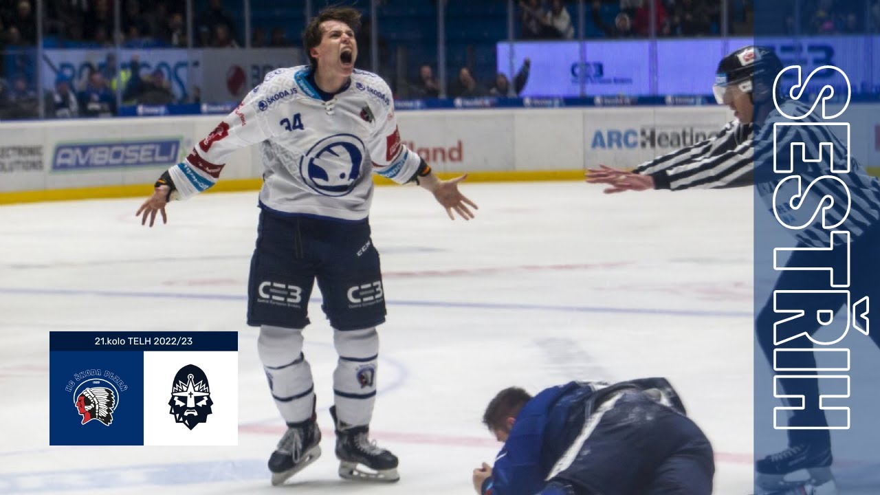 HC Škoda Plzeň - Rytíři Kladno | SESTŘIH, 21.kolo TELH 2022/23, 20.11.2022