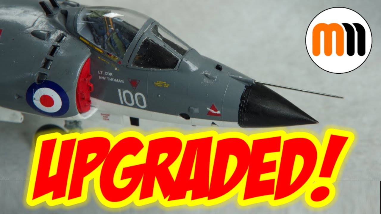 Upgrading the Tamiya Sea Harrier FRS1 - How much better can we it?
