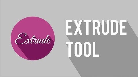 Fungsi Extrude di CorelDRAW Dilengkapi Suara | Belajar CorelDRAW