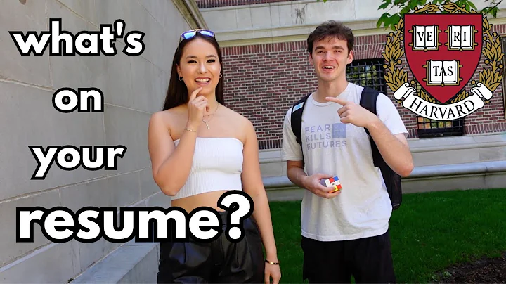 Asking Harvard Students to Read Their Resumes