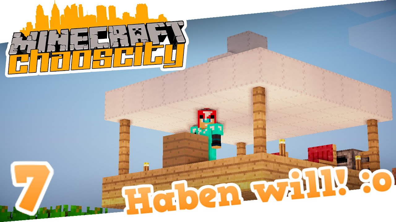 Cube's Luftschiff! Minecraft Chaos City #7 [Deutsch / German] GTFreak