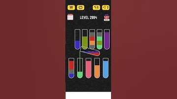 Water sort puzzle - Level 2994 #puzzle #games #level2994 #watersortpuzzle #gaming #watersort #game