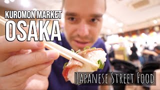 Don't Miss the Best Kobe Beef & DEADLY Puffer Fish Sushi at Kuromon Market in Osaka