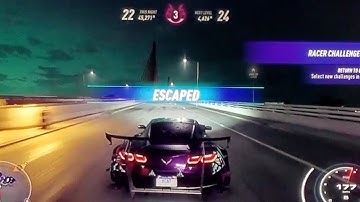 NFS Heat | Escape Level 3 Heat | COPS "suspect too fast"