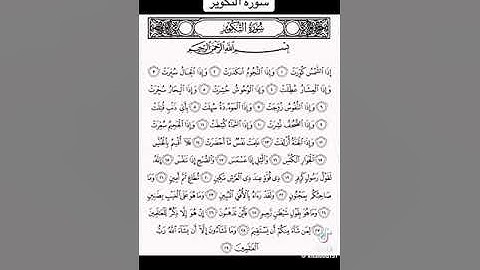 سورة التكوير - للشيخ ياسر الدوسري 🤍 #اكسبلور #السعودية #القرآن_الكريم #ترند #تلاوة_خاشعة #الامارات