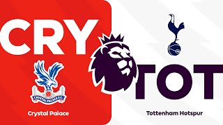 Crystal Palace 1 - 2 Tottenham | HIGHLIGHTS | Premier League 23/24 Matchweek 10