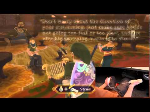 How To Play The Harp With Kina In The Legend of Zelda Skyward Sword