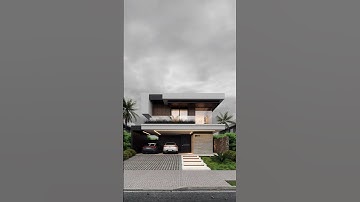 Modern 3d elevation plan.... #architecture #exteriordesign #interiordesign #civilengineer