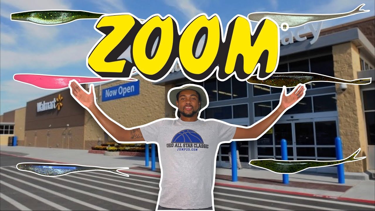 Walmart ZOOM SUPER FLUKE Challenge! (Fall Bass Fishing)