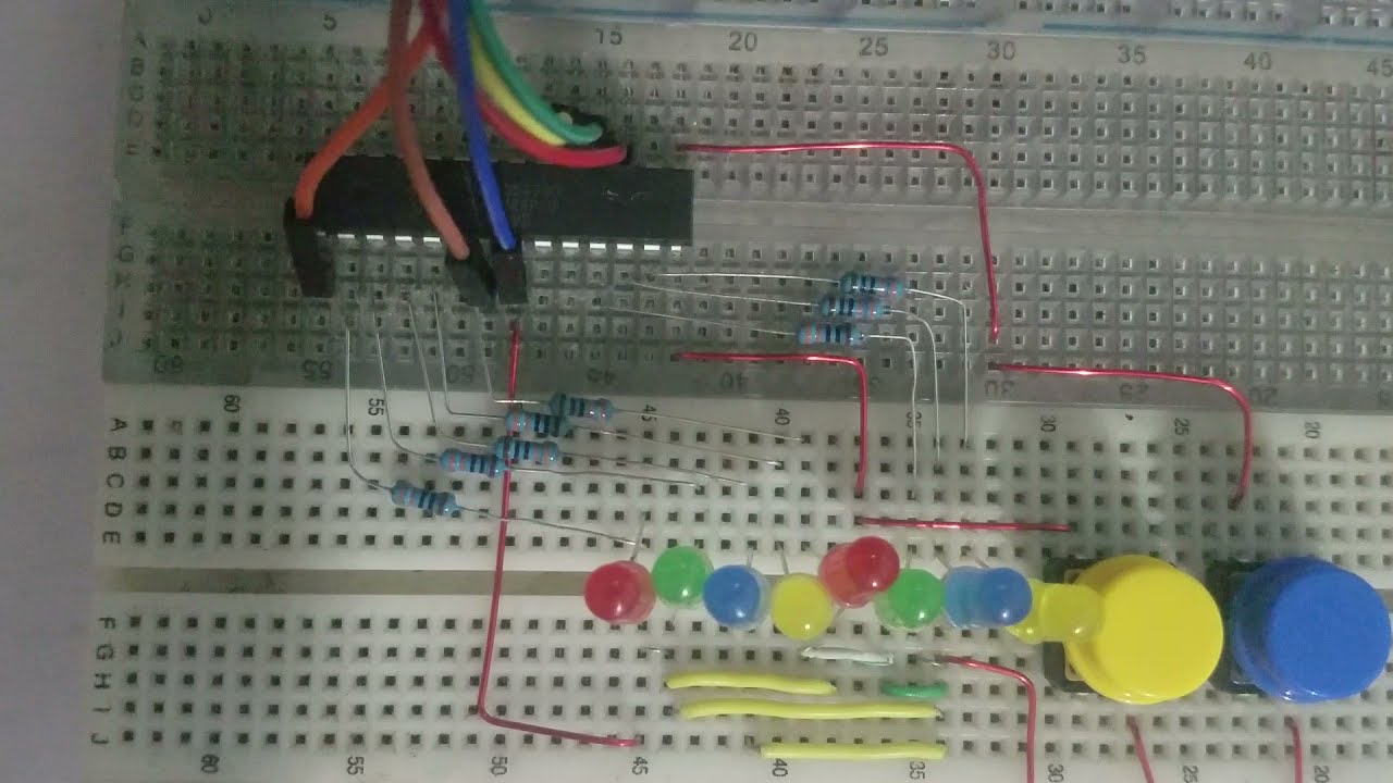 Práctica 2, Manejo de botones con atmega328p. Equipo 4.