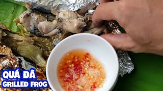 Thử Thách Ếch Nướng Cà Tím Và Cái Kết | Grilled Frog in Eggplant | THUFOOD TV