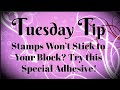 How to convert stamps to cling style