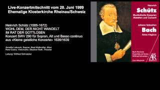 Heinrich Schütz: WOHL DEM, DER NICHT WANDELT IM RAT DER GOTTLOSEN, SWV 290 chords