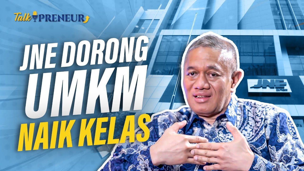TALK PRENEUR: FILOSOFI BERBAGI, MEMBERI DAN MENYANTUNI JADI KUNCI PENTING KESUKSESAN JNE
