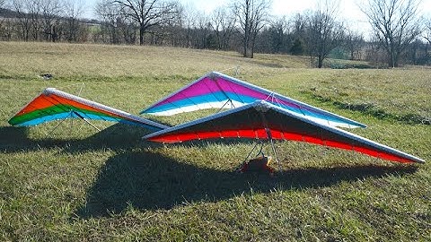 1:3 and 1:4 Scale Model Hang Gliders