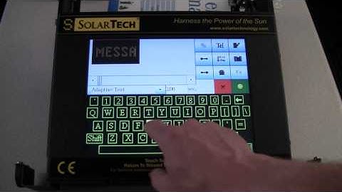 Adding a Message to the Library - SolarTech Controller Ver. 2