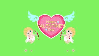 Valentines Day Green Screen l Valentines Day Graphics Pack #valentinesday #greenscreen