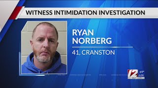 Cranston man charged with intimidating witness in wife's embezzlement case