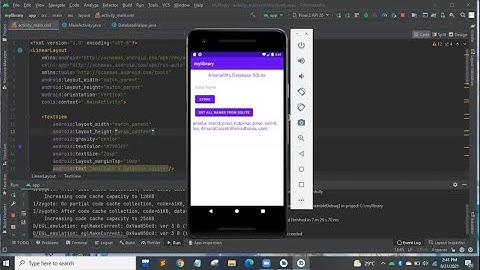 Tugas 10 : Aplikasi Mobile Android Terkoneksi Database SQLite