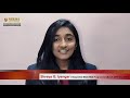 Shreya Iyengar Testimonial | Integrated BBA - MBA Programme | Institute of Management, Nirma Univ.