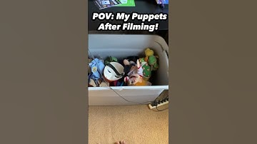 🔴My Puppets After Filming! #sml #jeffy #shorts #tiktok #viral #memes