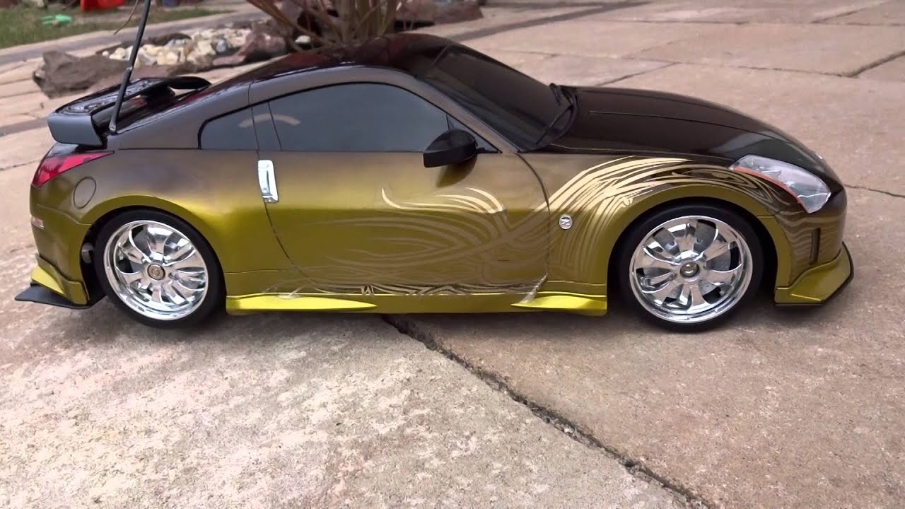 RC Nissan 350Z tokyo drift Tuning Toy Spinners NISMO - YouTube