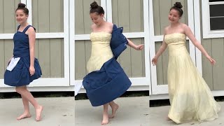 Transforming a Transformation Dress | DIY Belle Costume