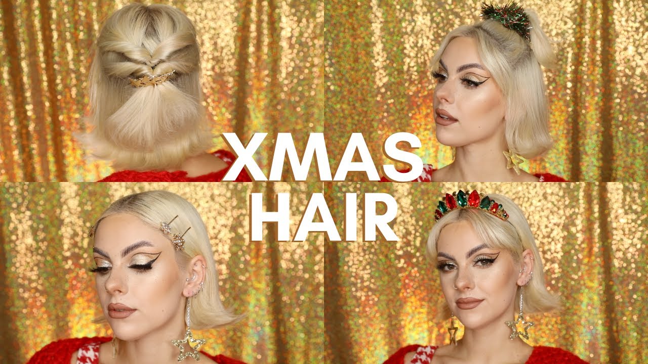 Christmas Hair Color With Red and Green Highlights Is Holiday Inspiration |  Allure