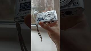 💥Camera Sony Cyber-shot silver DSC-W510 12.1MP digital vintage compact retro rare💥WORKing CHEAP💥