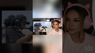 Full Finnish Girl Reacts to Taking An Anti-Gun New Yorker & Brit Shooting For The First Time Update