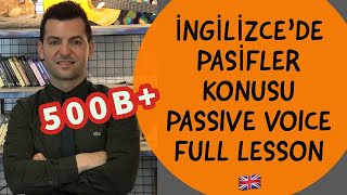 İngilizce'de Pasifler Konusu  Passive Voice