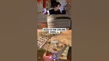 The Zipline King 👑 #shorts #aceu #apexlegends