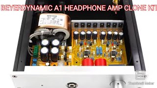 UNBOXING THE BEYERDYNAMIC A1 CLONE HEADPHONE AMPLIFIER KIT.