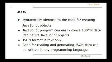 KTU CS368 Web Technologies|S6 CS|Module 5 Part 5|JSON data format