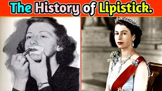 Lipstick लगाने वाली सबसे पहली महिला?The History of Lipistic.#shorts