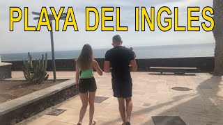 ✅ Live PLAYA DEL INGLÉS Kasbah - Plaza - Promenade October 2021