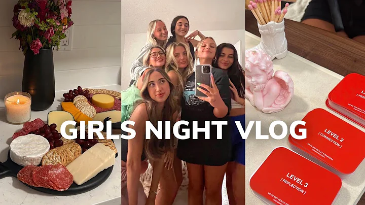VLOG: girls nights are good for the soul *food, ga...
